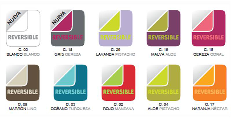 colores funda nordica reversible happycolor reigmarti||modatena