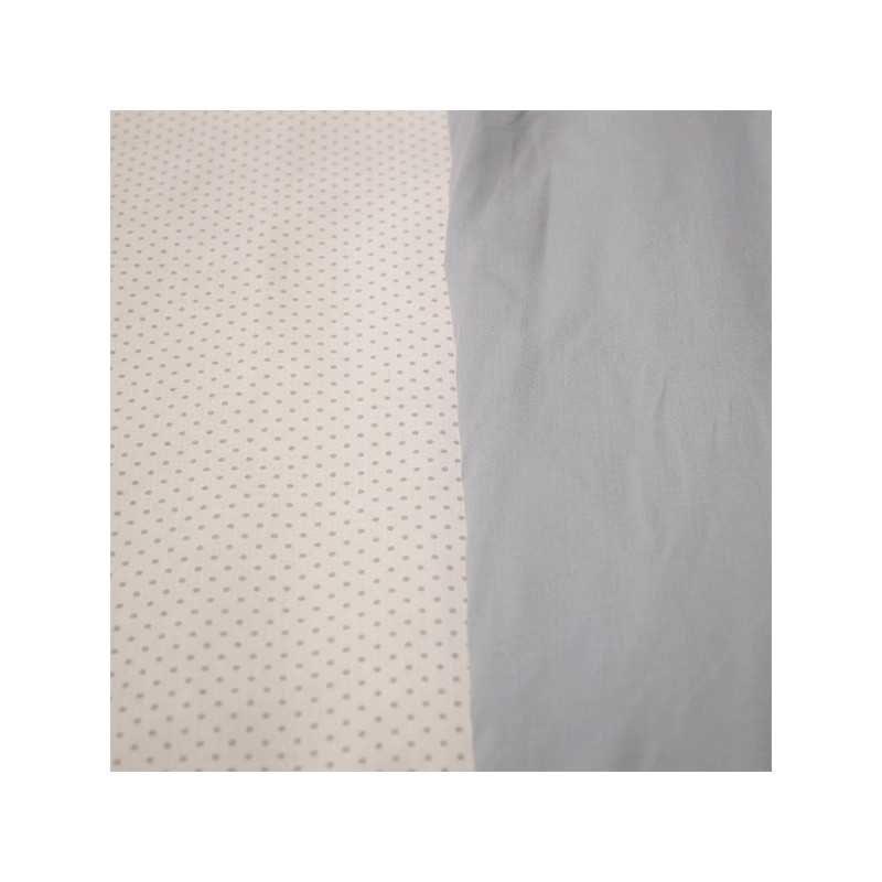 Funda nórdica Topos gris