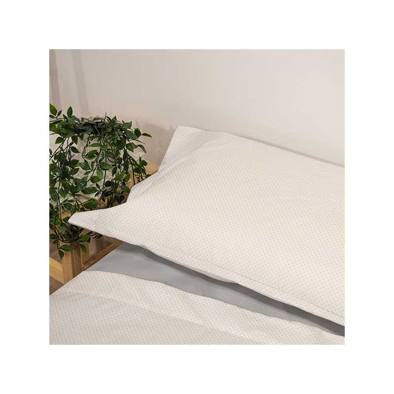 Juego sábanas Topos largo especial 220 gris