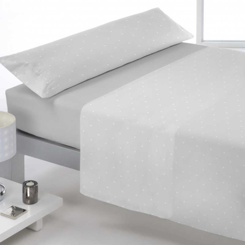 Juego sábanas coralina Jill 03 azul caravana largo especial 220 cm