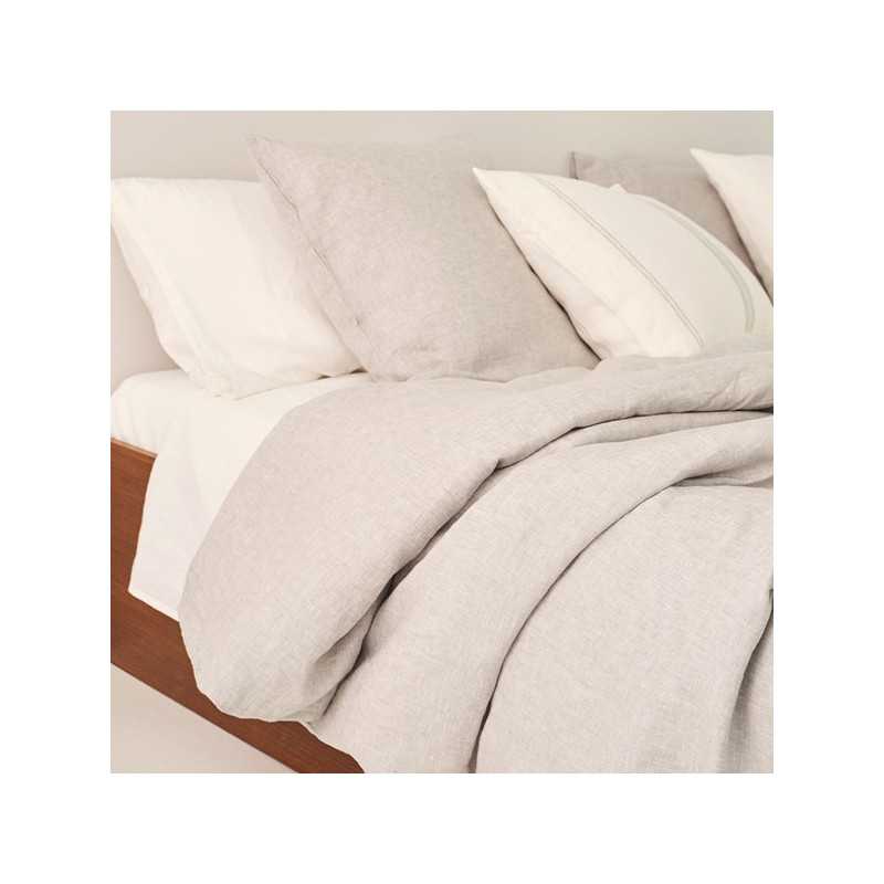 funda nordica bassols linen gris