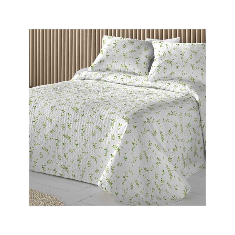 colcha antilo fundeco ambar rosa detalle