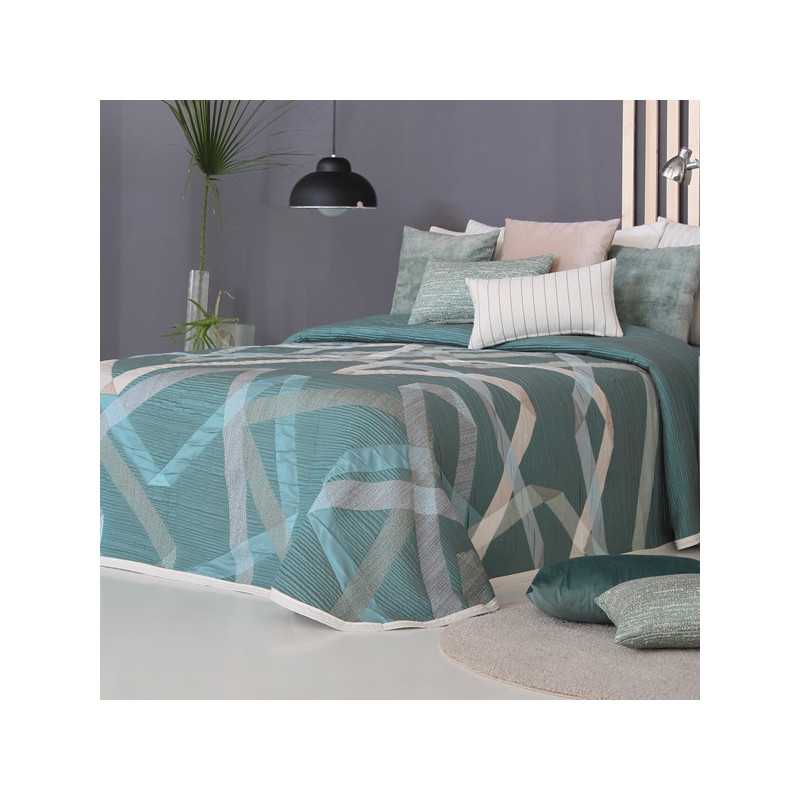 colcha reig marti bailey verde reversible