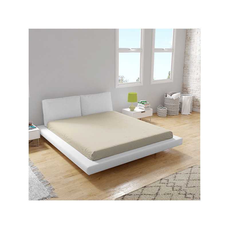 Sábana bajera algodón largo especial 220 cm lino