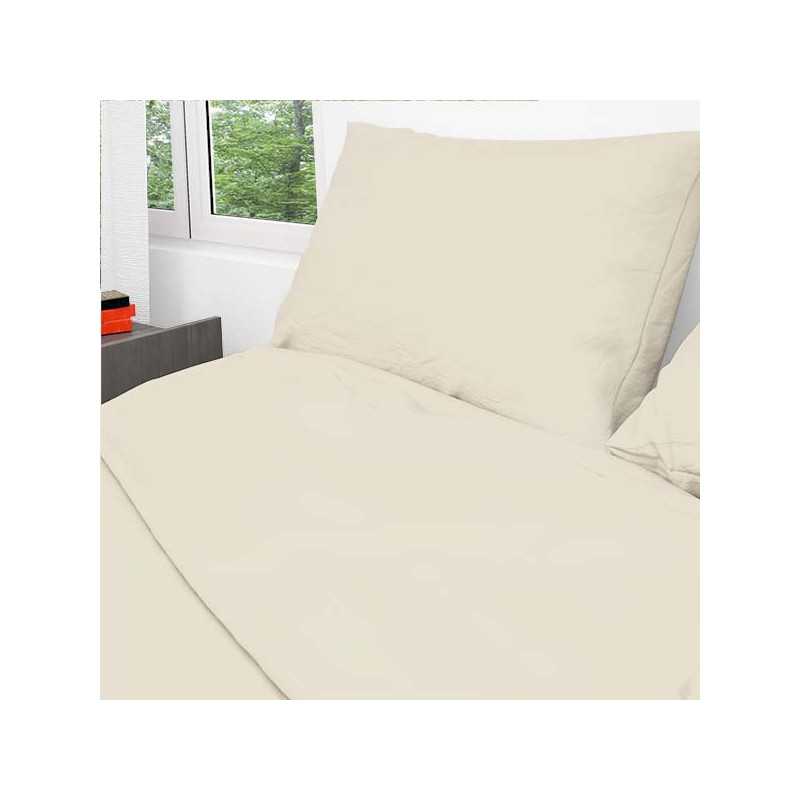 Juego sábanas algodón caravana 3 pzs largo 220 cm lino