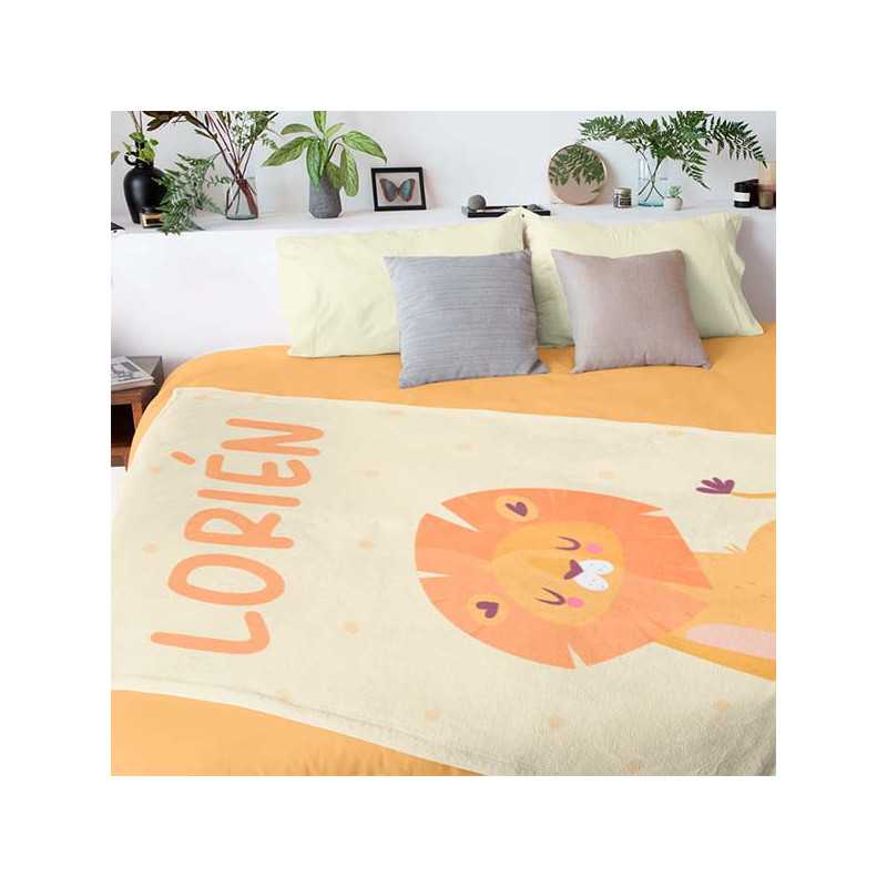 Manta personalizada Coralina